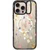 image:imageCASETiFY for iPhone 16 Pro Case  Impact Ring Stand MagSafe Compatible  Kickstand  66 ft 3x Military Grade Drop Protection  Eleanor by Ivory Paper Co  BlackDreamy Floral Pattern
