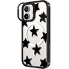 image:imageCASETiFY for iPhone 16 Pro Case  Impact Ring Stand MagSafe Compatible  Kickstand  66 ft 3x Military Grade Drop Protection  Eleanor by Ivory Paper Co  BlackStar Marks
