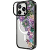 image:imageCASETiFY for iPhone 16 Pro Case  Impact Ring Stand MagSafe Compatible  Kickstand  66 ft 3x Military Grade Drop Protection  Eleanor by Ivory Paper Co  BlackMY SUCCULENT GARDEN