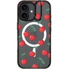 image:imageCASETiFY for iPhone 16 Pro Case  Impact Ring Stand MagSafe Compatible  Kickstand  66 ft 3x Military Grade Drop Protection  Eleanor by Ivory Paper Co  BlackCherries
