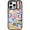 image:imageCASETiFY for iPhone 16 Pro Case  Impact Ring Stand MagSafe Compatible  Kickstand  66 ft 3x Military Grade Drop Protection  Eleanor by Ivory Paper Co  BlackCiao Amore