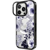 image:imageCASETiFY for iPhone 16 Pro Case  Impact Ring Stand MagSafe Compatible  Kickstand  66 ft 3x Military Grade Drop Protection  Eleanor by Ivory Paper Co  BlackBlue Spring