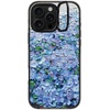 image:imageCASETiFY for iPhone 16 Pro Case  Impact Ring Stand MagSafe Compatible  Kickstand  66 ft 3x Military Grade Drop Protection  Eleanor by Ivory Paper Co  BlackNantucket Blue Hydrangeas