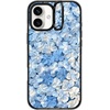 image:imageCASETiFY for iPhone 16 Pro Case  Impact Ring Stand MagSafe Compatible  Kickstand  66 ft 3x Military Grade Drop Protection  Eleanor by Ivory Paper Co  BlackBlue Hydrangea