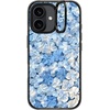 image:imageCASETiFY for iPhone 16 Pro Case  Impact Ring Stand MagSafe Compatible  Kickstand  66 ft 3x Military Grade Drop Protection  Eleanor by Ivory Paper Co  BlackBlue Hydrangea
