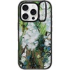 image:imageCASETiFY for iPhone 16 Pro Case  Impact Ring Stand MagSafe Compatible  Kickstand  66 ft 3x Military Grade Drop Protection  Eleanor by Ivory Paper Co  BlackWild Squill Flowers