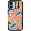 image:imageCASETiFY for iPhone 16 Pro Case  Impact Ring Stand MagSafe Compatible  Kickstand  66 ft 3x Military Grade Drop Protection  Eleanor by Ivory Paper Co  BlackLazy Daisy