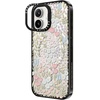 image:imageCASETiFY for iPhone 16 Pro Case  Impact Ring Stand MagSafe Compatible  Kickstand  66 ft 3x Military Grade Drop Protection  Eleanor by Ivory Paper Co  BlackEleanor