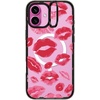 image:imageCASETiFY for iPhone 16 Pro Case  Impact Ring Stand MagSafe Compatible  Kickstand  66 ft 3x Military Grade Drop Protection  Eleanor by Ivory Paper Co  BlackLipstick Kisses