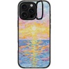 image:imageCASETiFY for iPhone 16 Pro Case  Impact Ring Stand MagSafe Compatible  Kickstand  66 ft 3x Military Grade Drop Protection  Eleanor by Ivory Paper Co  BlackFrosted Sunset
