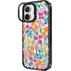 image:imageCASETiFY for iPhone 16 Pro Case  Impact Ring Stand MagSafe Compatible  Kickstand  66 ft 3x Military Grade Drop Protection  Eleanor by Ivory Paper Co  Blackbright spring flowers