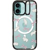 image:imageCASETiFY for iPhone 16 Pro Case  Impact Ring Stand MagSafe Compatible  Kickstand  66 ft 3x Military Grade Drop Protection  Eleanor by Ivory Paper Co  BlackRabbit Ribbon