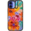 image:imageCASETiFY for iPhone 16 Pro Case  Impact Ring Stand MagSafe Compatible  Kickstand  66 ft 3x Military Grade Drop Protection  Eleanor by Ivory Paper Co  BlackEttaVee Watercolor Fleurs