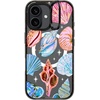 image:imageCASETiFY for iPhone 16 Pro Case  Impact Ring Stand MagSafe Compatible  Kickstand  66 ft 3x Military Grade Drop Protection  Eleanor by Ivory Paper Co  BlackSeashell