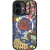 image:imageCASETiFY for iPhone 16 Pro Case  Impact Ring Stand MagSafe Compatible  Kickstand  66 ft 3x Military Grade Drop Protection  Eleanor by Ivory Paper Co  BlackCiao Amore