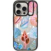 image:imageCASETiFY for iPhone 16 Pro Case  Impact Ring Stand MagSafe Compatible  Kickstand  66 ft 3x Military Grade Drop Protection  Eleanor by Ivory Paper Co  BlackSeashell