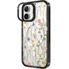 image:imageCASETiFY for iPhone 16 Pro Case  Impact Ring Stand MagSafe Compatible  Kickstand  66 ft 3x Military Grade Drop Protection  Eleanor by Ivory Paper Co  BlackDreamy Floral Pattern