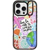 image:imageCASETiFY for iPhone 16 Pro Case  Impact Ring Stand MagSafe Compatible  Kickstand  66 ft 3x Military Grade Drop Protection  Eleanor by Ivory Paper Co  BlackSer Feliz