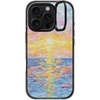 image:imageCASETiFY for iPhone 16 Pro Case  Impact Ring Stand MagSafe Compatible  Kickstand  66 ft 3x Military Grade Drop Protection  Eleanor by Ivory Paper Co  BlackFrosted Sunset
