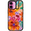 image:imageCASETiFY for iPhone 16 Pro Case  Impact Ring Stand MagSafe Compatible  Kickstand  66 ft 3x Military Grade Drop Protection  Eleanor by Ivory Paper Co  BlackEttaVee Watercolor Fleurs