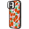 image:imageCASETiFY for iPhone 16 Pro Case  Impact Ring Stand MagSafe Compatible  Kickstand  66 ft 3x Military Grade Drop Protection  Eleanor by Ivory Paper Co  BlackSTRAWBERRIES
