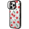 image:imageCASETiFY for iPhone 16 Pro Case  Impact Ring Stand MagSafe Compatible  Kickstand  66 ft 3x Military Grade Drop Protection  Eleanor by Ivory Paper Co  BlackCherries