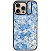 image:imageCASETiFY for iPhone 16 Pro Case  Impact Ring Stand MagSafe Compatible  Kickstand  66 ft 3x Military Grade Drop Protection  Eleanor by Ivory Paper Co  BlackBlue Hydrangea