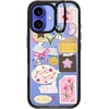 image:imageCASETiFY for iPhone 16 Pro Case  Impact Ring Stand MagSafe Compatible  Kickstand  66 ft 3x Military Grade Drop Protection  Eleanor by Ivory Paper Co  BlackYou Are Stars Collage