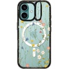 image:imageCASETiFY for iPhone 16 Pro Case  Impact Ring Stand MagSafe Compatible  Kickstand  66 ft 3x Military Grade Drop Protection  Eleanor by Ivory Paper Co  BlackDreamy Floral Pattern