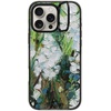 image:imageCASETiFY for iPhone 16 Pro Case  Impact Ring Stand MagSafe Compatible  Kickstand  66 ft 3x Military Grade Drop Protection  Eleanor by Ivory Paper Co  BlackWild Squill Flowers