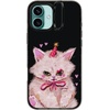 image:imageCASETiFY for iPhone 16 Pro Case  Impact Ring Stand MagSafe Compatible  Kickstand  66 ft 3x Military Grade Drop Protection  Eleanor by Ivory Paper Co  BlackCLOWN KITTY