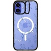 image:imageCASETiFY for iPhone 16 Pro Case  Impact Ring Stand MagSafe Compatible  Kickstand  66 ft 3x Military Grade Drop Protection  Eleanor by Ivory Paper Co  BlackSmall Blue Flowers
