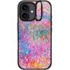 image:imageCASETiFY for iPhone 16 Pro Case  Impact Ring Stand MagSafe Compatible  Kickstand  66 ft 3x Military Grade Drop Protection  Eleanor by Ivory Paper Co  BlackMy Neon Summer