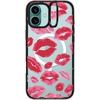 image:imageCASETiFY for iPhone 16 Pro Case  Impact Ring Stand MagSafe Compatible  Kickstand  66 ft 3x Military Grade Drop Protection  Eleanor by Ivory Paper Co  BlackLipstick Kisses