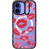 image:imageCASETiFY for iPhone 16 Pro Case  Impact Ring Stand MagSafe Compatible  Kickstand  66 ft 3x Military Grade Drop Protection  Eleanor by Ivory Paper Co  BlackLipstick Kisses