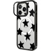image:imageCASETiFY for iPhone 16 Pro Case  Impact Ring Stand MagSafe Compatible  Kickstand  66 ft 3x Military Grade Drop Protection  Eleanor by Ivory Paper Co  BlackStar Marks