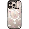 image:imageCASETiFY for iPhone 16 Pro Case  Impact Ring Stand MagSafe Compatible  Kickstand  66 ft 3x Military Grade Drop Protection  Eleanor by Ivory Paper Co  BlackRabbit Ribbon