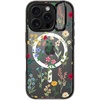 image:imageCASETiFY for iPhone 16 Pro Case  Impact Ring Stand MagSafe Compatible  Kickstand  66 ft 3x Military Grade Drop Protection  Eleanor by Ivory Paper Co  BlackSpring Botanicals 2