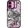 image:imageCASETiFY for iPhone 16 Pro Case  Impact Ring Stand MagSafe Compatible  Kickstand  66 ft 3x Military Grade Drop Protection  Eleanor by Ivory Paper Co  BlackPower Dragon