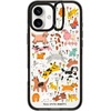 image:imageCASETiFY for iPhone 16 Pro Case  Impact Ring Stand MagSafe Compatible  Kickstand  66 ft 3x Military Grade Drop Protection  Eleanor by Ivory Paper Co  BlackDogs
