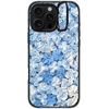 image:imageCASETiFY for iPhone 16 Pro Case  Impact Ring Stand MagSafe Compatible  Kickstand  66 ft 3x Military Grade Drop Protection  Eleanor by Ivory Paper Co  BlackBlue Hydrangea