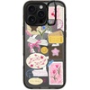 image:imageCASETiFY for iPhone 16 Pro Case  Impact Ring Stand MagSafe Compatible  Kickstand  66 ft 3x Military Grade Drop Protection  Eleanor by Ivory Paper Co  BlackYou Are Stars Collage