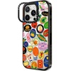 image:imageCASETiFY for iPhone 16 Pro Case  Impact Ring Stand MagSafe Compatible  Kickstand  66 ft 3x Military Grade Drop Protection  Eleanor by Ivory Paper Co  BlackFRUIT STICKERS