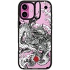 image:imageCASETiFY for iPhone 16 Pro Case  Impact Ring Stand MagSafe Compatible  Kickstand  66 ft 3x Military Grade Drop Protection  Eleanor by Ivory Paper Co  BlackPower Dragon