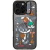 image:imageCASETiFY for iPhone 16 Pro Max Case  Impact Ring Stand MagSafe Compatible  Tom and Jerry CoLab  Kickstand  66 ft 3x Military Grade Drop Protection  Family Sticker Case  BlackPattern Sticker
