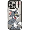 image:imageCASETiFY for iPhone 16 Pro Max Case  Impact Ring Stand MagSafe Compatible  Tom and Jerry CoLab  Kickstand  66 ft 3x Military Grade Drop Protection  Family Sticker Case  BlackTom Character