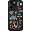 image:imageCASETiFY for iPhone 16 Pro Max Case  Impact Ring Stand MagSafe Compatible  Tom and Jerry CoLab  Kickstand  66 ft 3x Military Grade Drop Protection  Family Sticker Case  BlackPattern Sticker Matte Black