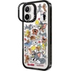 image:imageCASETiFY for iPhone 16 Pro Max Case  Impact Ring Stand MagSafe Compatible  Tom and Jerry CoLab  Kickstand  66 ft 3x Military Grade Drop Protection  Family Sticker Case  BlackFamily Sticker
