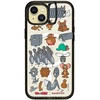 image:imageCASETiFY for iPhone 16 Pro Max Case  Impact Ring Stand MagSafe Compatible  Tom and Jerry CoLab  Kickstand  66 ft 3x Military Grade Drop Protection  Family Sticker Case  BlackPattern Sticker