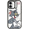 image:imageCASETiFY for iPhone 16 Pro Max Case  Impact Ring Stand MagSafe Compatible  Tom and Jerry CoLab  Kickstand  66 ft 3x Military Grade Drop Protection  Family Sticker Case  BlackTom Character